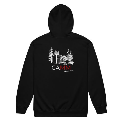 Hoodie à fermeture éclair - épais unisexe